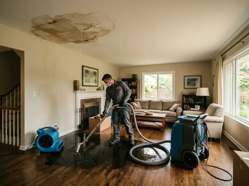 attic-pipe-burst-ceiling-drip-008 — frequently asked questions, Water Damage Restoration & Carpet Care in Gervais, OR